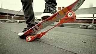 国产滑板视频,激情四溢的街头运动盛宴